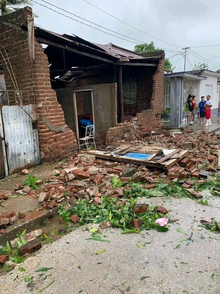 Hurrikan Melissa richtet auf Cuba großen Schaden an.