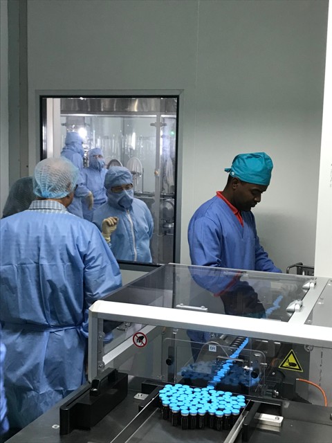 Heparin Projekt - Bild zeigt das Labor auf Kuba