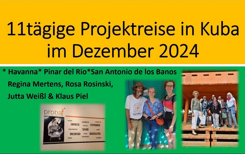 Aufmacherbild der Projektreise Dezember 2024 nach Kuba