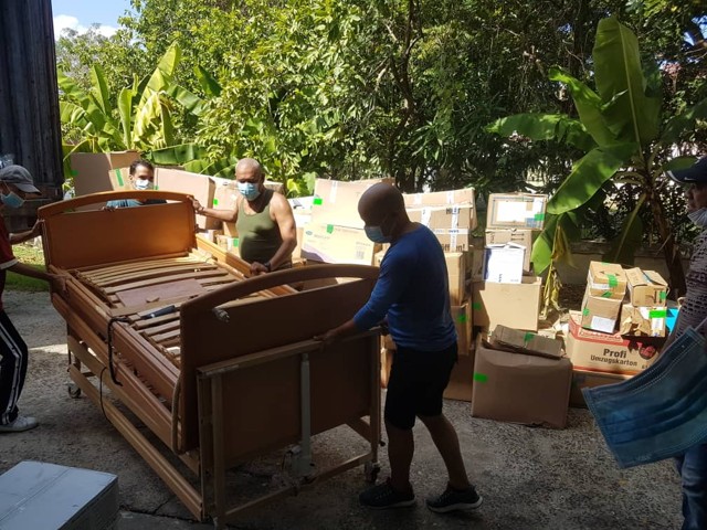 Containerentladung in Santiago September 2025